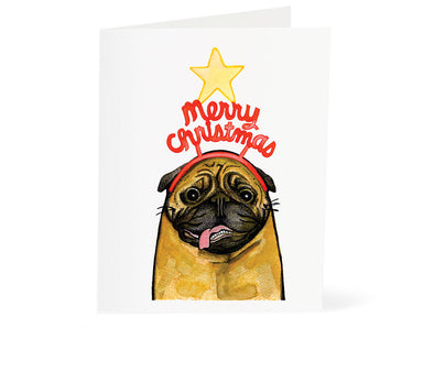 Holiday: Pug Merry Christmas