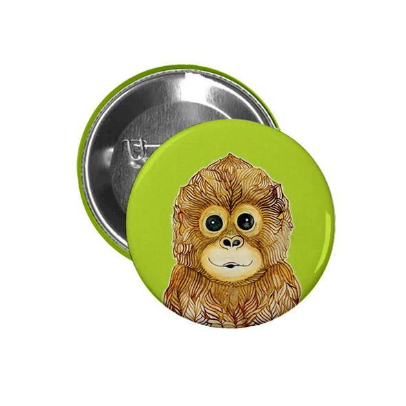 Button: Monkey