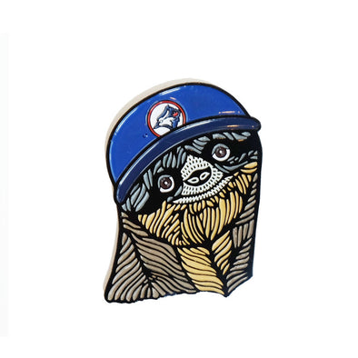 Button: Enamel Pin Sloth Jays