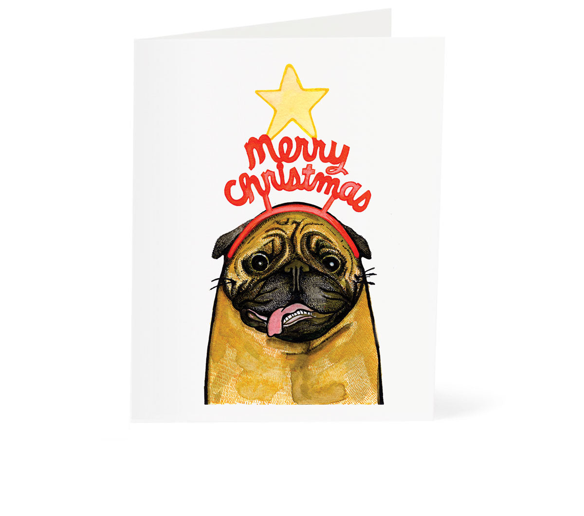 Holiday: Pug Merry Christmas – LaJolee