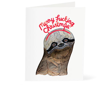 Holiday Saucy: Sloth Merry Fucking Christmas