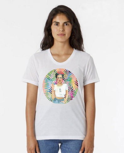 T-shirt: Ladies Top Frida K